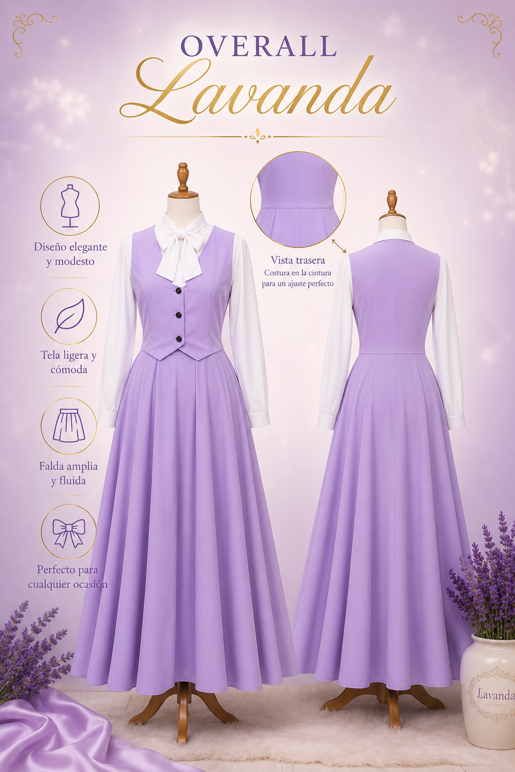Lavanda Dream Overall