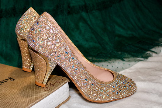 Radiance Champagne Heels