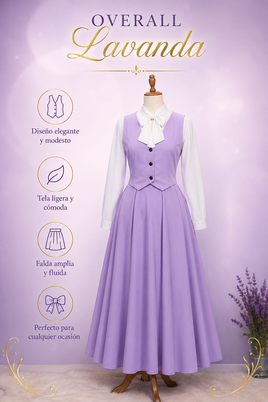 Lavanda Dream Overall