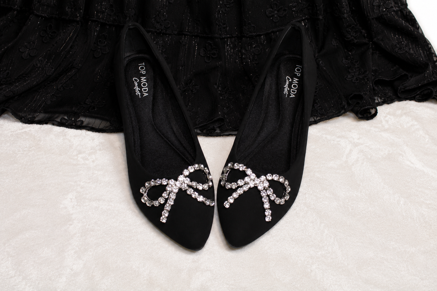 Purity Onyx Flats